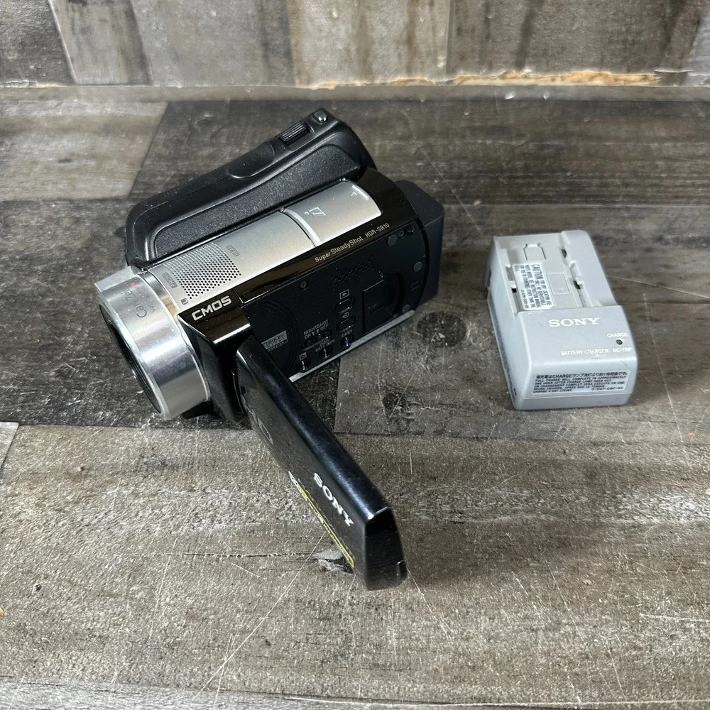 Sony Handycam Black HDR-SR10 digital Camcorder Full HD Tested